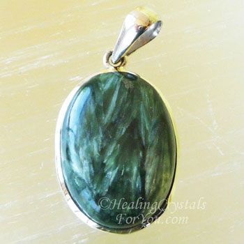 Seraphinite Pendant