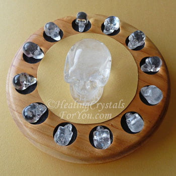 13 Clear Quartz Crystal Skulls 13 Clear Quartz Crystal Skulls
