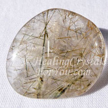 Actinolite dans le quartz Actinolite dans le quartz