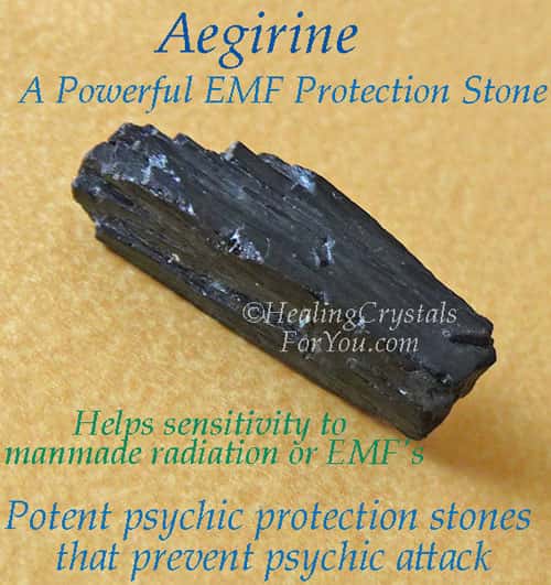 Aegirine Aids Emf Sensitivity