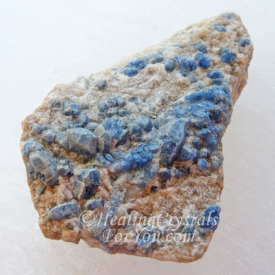 Afghanite on matrix Afghanite on matrix