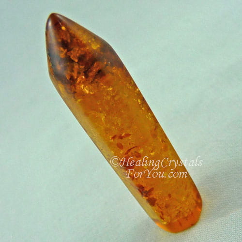 Amber Stone Wand