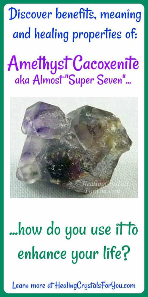 Amethyst Cacoxenite Meaning & Use