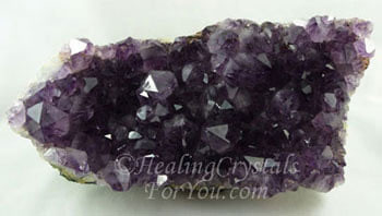 Dark Purple Amethyst Crystal Cluster