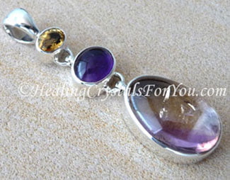 Ametrine Amethyst & Citrine Ametrine Amethyst & Citrine