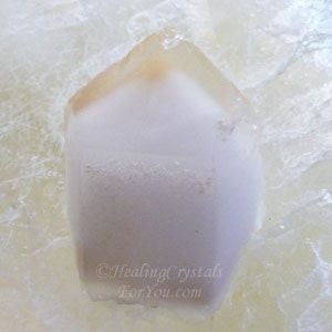 White Phantom Amphibole Quartz White Phantom Amphibole Quartz
