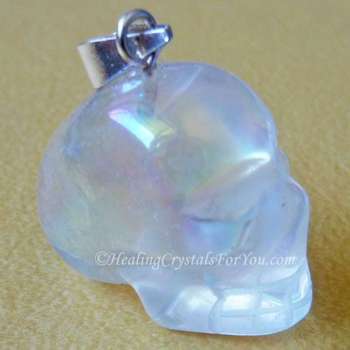 Angel Aura Skull Pendant