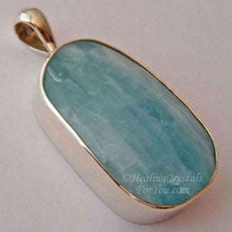 Aquamarine Gemstone Pendant