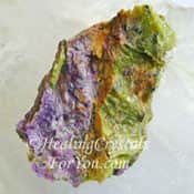 Stichtite en serpentine Stichtite en serpentine