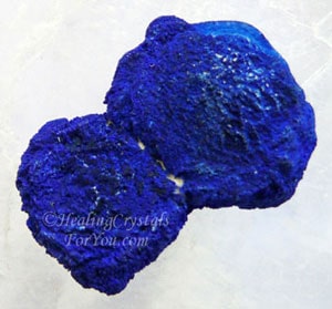 Natural Azurite Crystal Mineral Specimen 150101 Stone of Heaven Metaphysical SD-155 Natural Azurite Crystal Mineral Specimen 150101 Stone of Heaven Metaphysical SD-155
