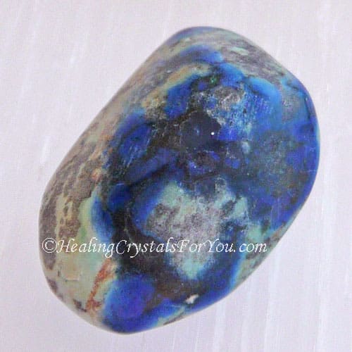 Azurite Tumblestone Azurite Tumblestone