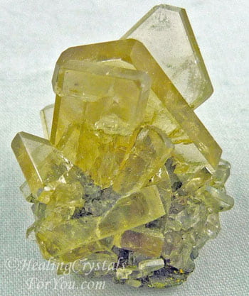Baryte Golden Baryte Cluster