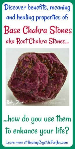 Base Chakra Stones