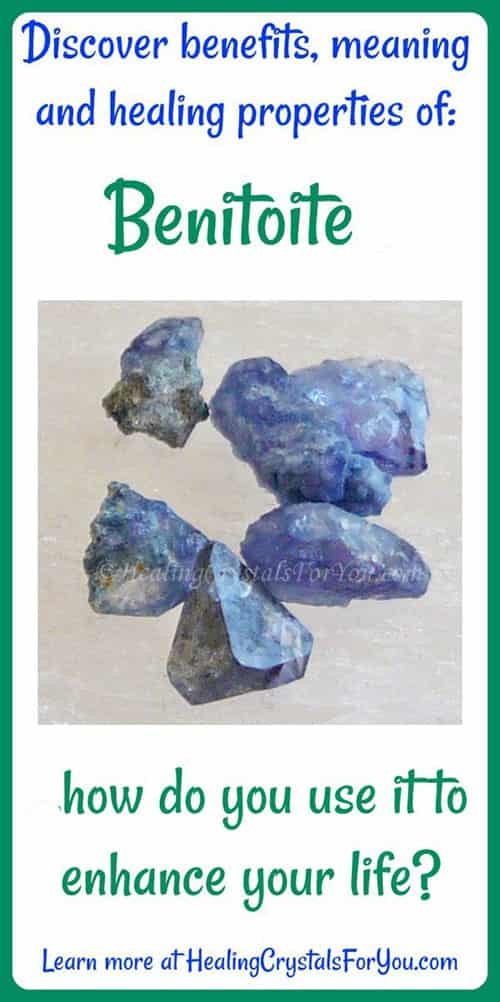 Rare Benitoite Stone Meaning Properties And Powers