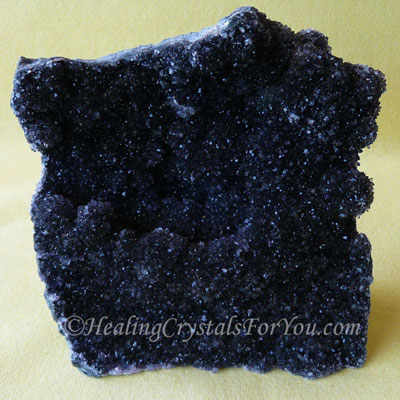 Druzy Black Amethyst Druzy Black Amethyst