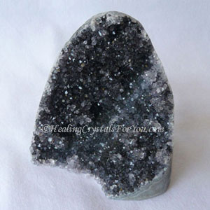 Black Amethyst Geode Black Amethyst Geode