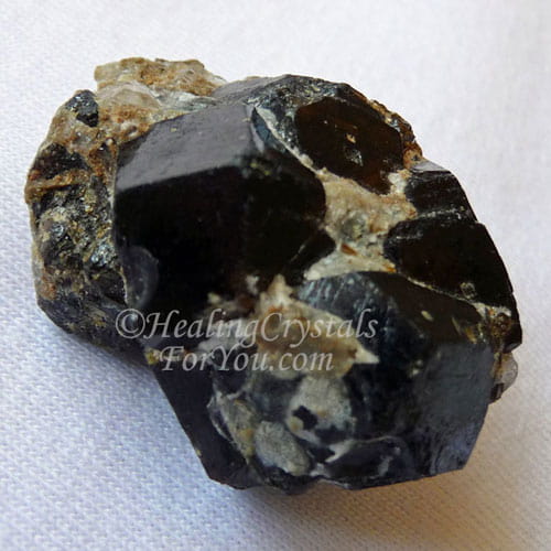 Black Andradite Garnet