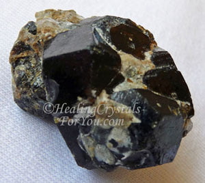 Black Andradite Garnet Black Andradite Garnet