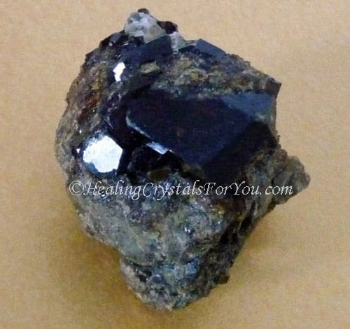 Black Andradite Garnet Black Andradite Garnet