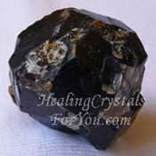 Black Andradite Garnet Pendant