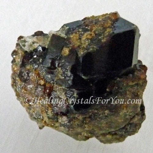 Black Andradite Garnet