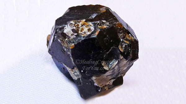 Black Andradite Garnet