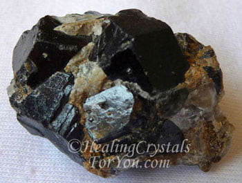 Black Andradite Garnet Black Andradite Garnet