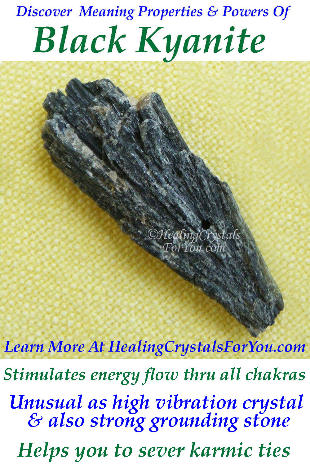 Black Kyanite