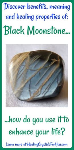black moonstone crystal meaning
