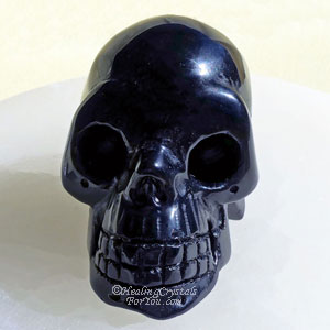 Black Obsidian Skull Black Obsidian Skull