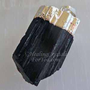 Black Tourmaline Pendant Black Tourmaline Pendant