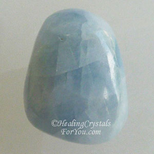 Blue Calcite Tumblestone Blue Calcite Tumblestone