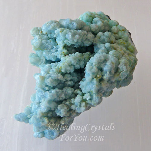 Gibbsite botryoïdal bleu Gibbsite botryoïdal bleu