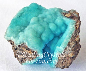 Blue Hemimorphite Blue Hemimorphite