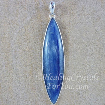 Blue Crystalline Kyanite Pendant Blue Crystalline Kyanite Pendant