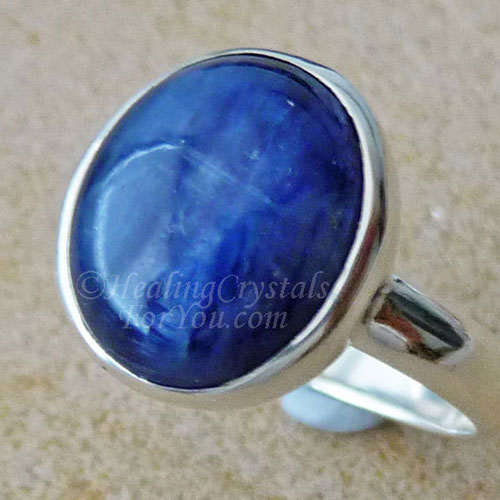 Blue Kyanite Ring Blue Kyanite Ring
