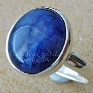 Blue Kyanite Ring Blue Kyanite Ring