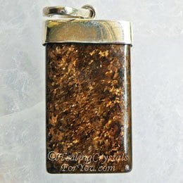 Bronzite Pendant Bronzite