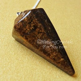 Bronzite Pendulum Bronzite