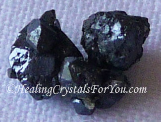 Three Small Brookite Stones Brookite