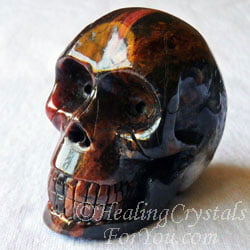 Bustamite Crystal Skull Bustamite Crystal Skull