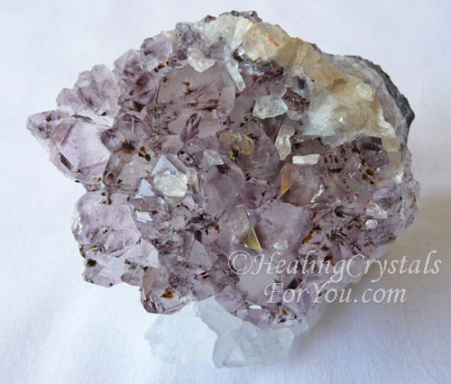 Cacoxenite in Quartz