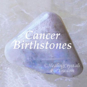 Cancer Birthstone List