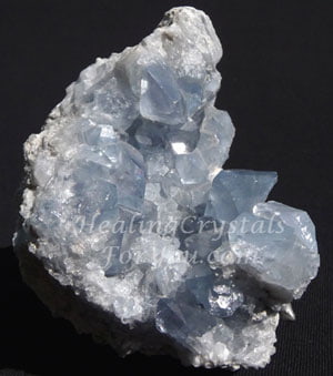 Celestite cluster Celestite cluster