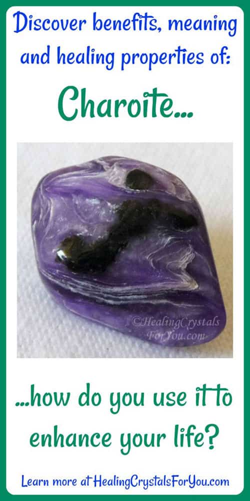 Charoite Stone Spiritual Meaning Powers & Use Charoite Stone Spiritual Meaning Powers & Use