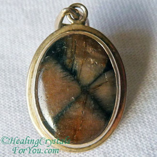 Chiastolite Pendant Chiastolite Pendant