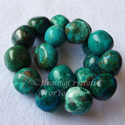 Chrysocolla Bead Bracelet