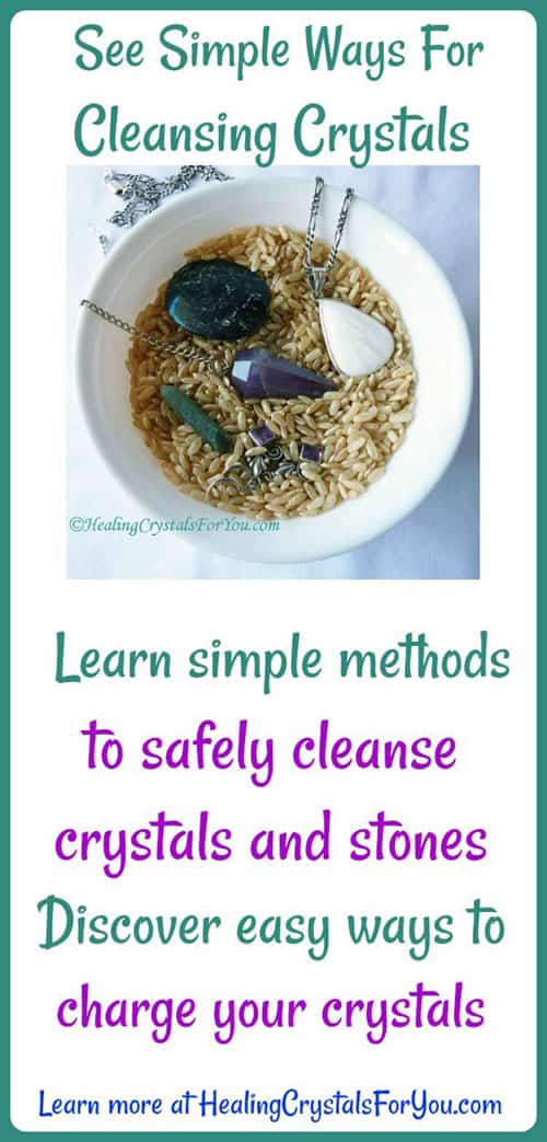 Learn Ways to Cleanse Crystals Learn Ways to Cleanse Crystals