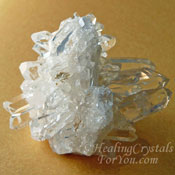 Clear Quartz Crystal Cluster