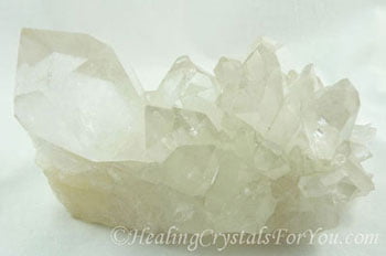 Clear Quartz Crystal Cluster Clear Quartz Crystal Cluster
